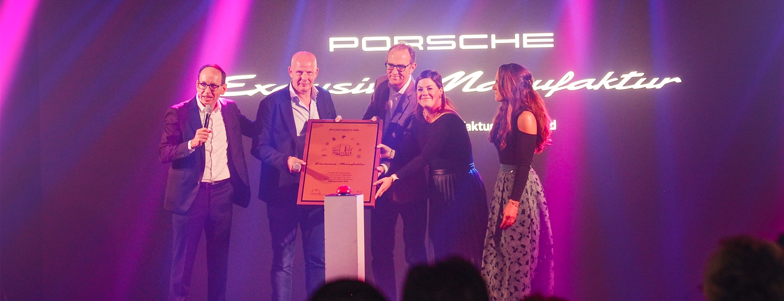 Grand Opening Porsche Exclusive Manufaktur showroom